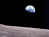 Earthrise as seen from Apollo 8