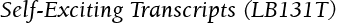 Self-Exciting Transcripts (LB131T)